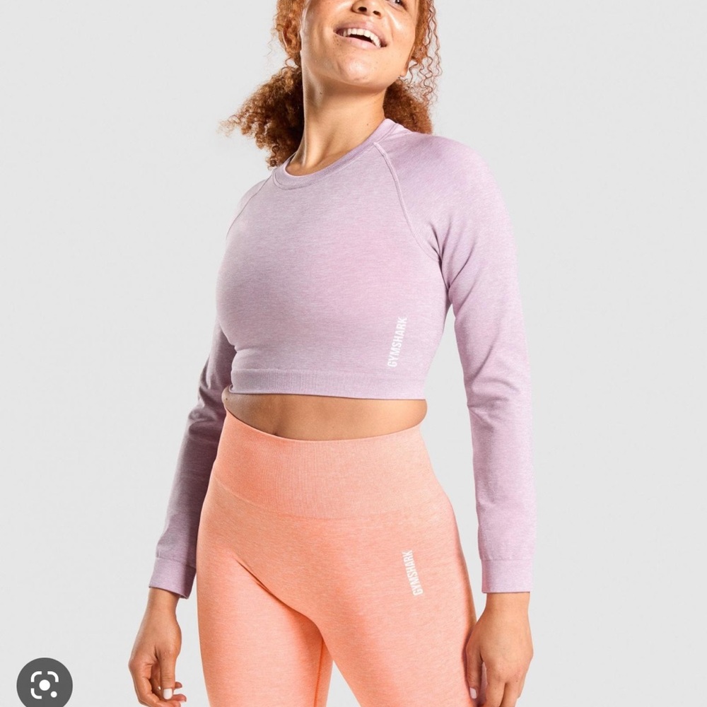 Gymshark Adapt Marl Longsleeve - XS